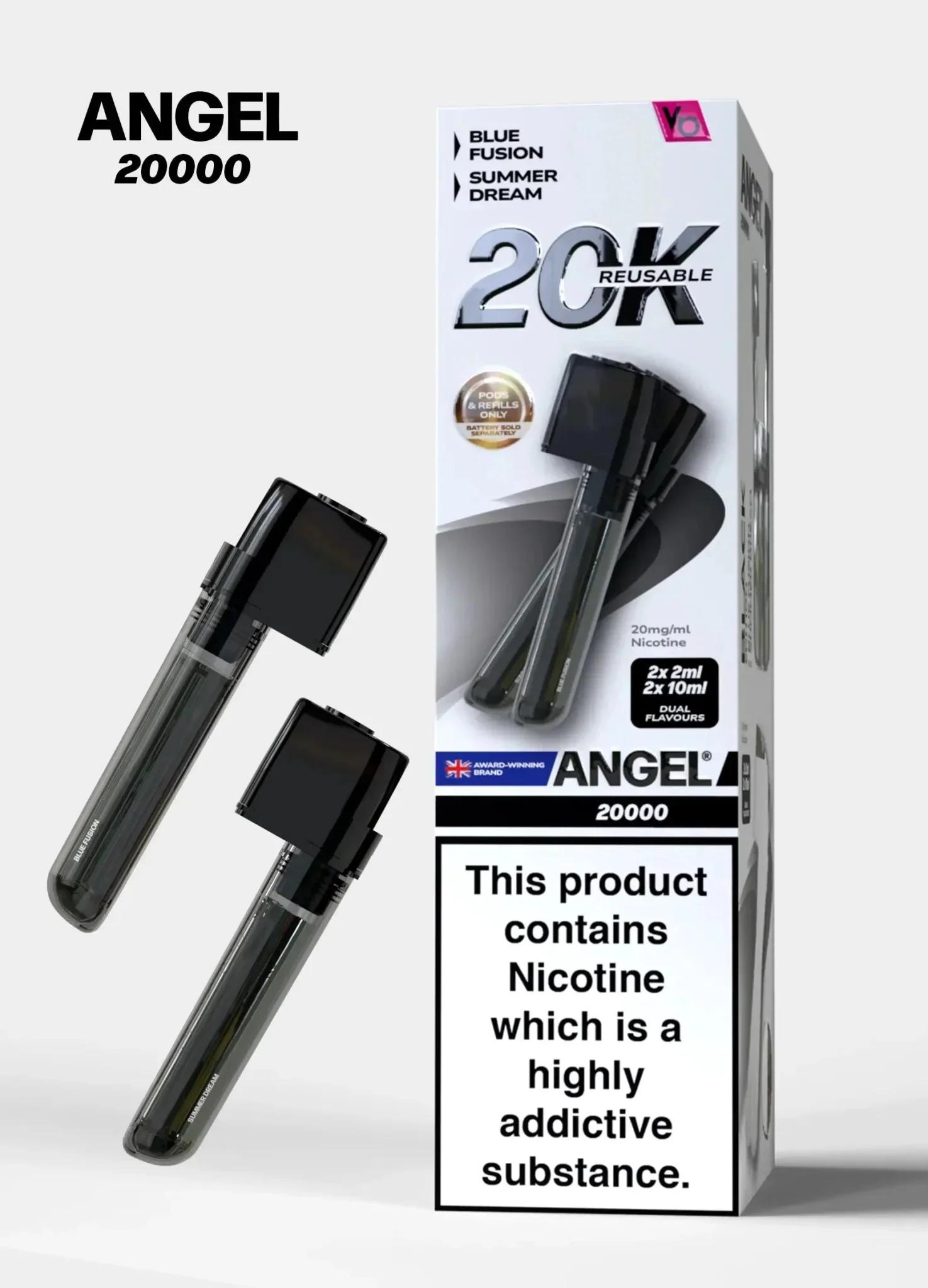 Vapes Bars Angel 20000 Prefilled Pods Box of 5